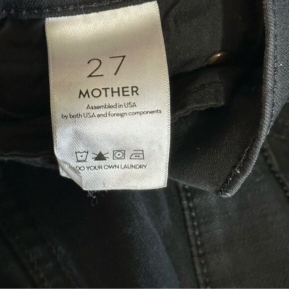MOTHER The Stunner Zip Ankle Step Fray in Not Guilty Size 27 - Picture 5 of 8